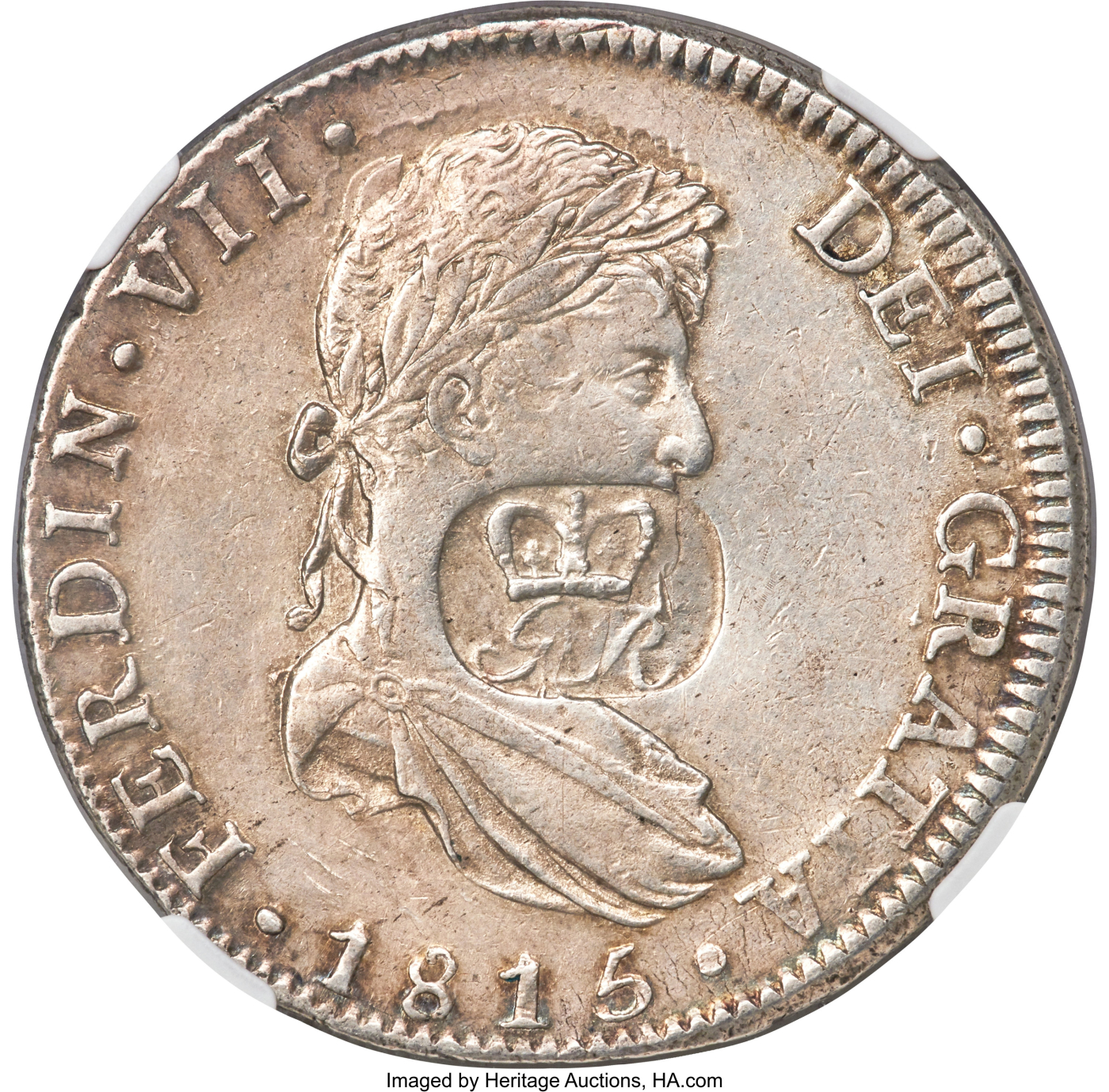 Countermarked coinage (1810-1818)