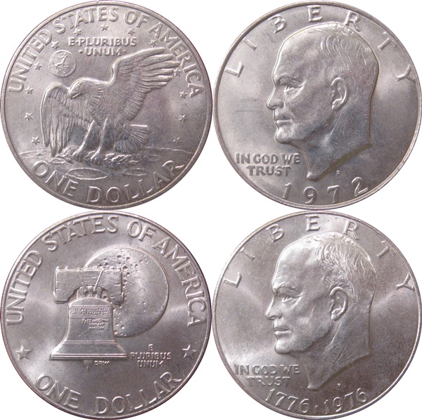 Dollar, Eisenhower (1971-1978)