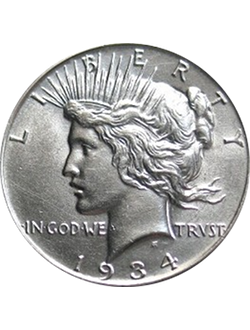 Dollar, Peace Dollar (1921-1935)