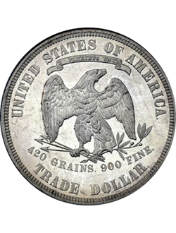 Dollar, Trade Dollar (1873-1885)