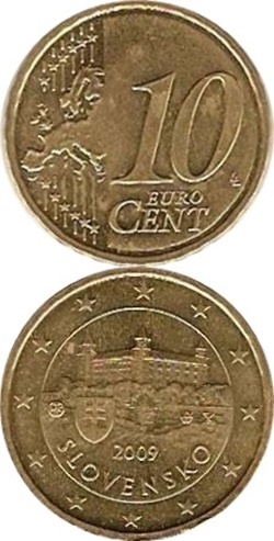 Euro (2009 - ) - 10 Euro Cent