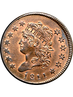 Half Cent, Classic Head (1809-1836)