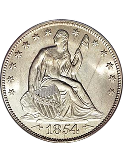 Half Dollar, Seated Liberty (1839-1891)