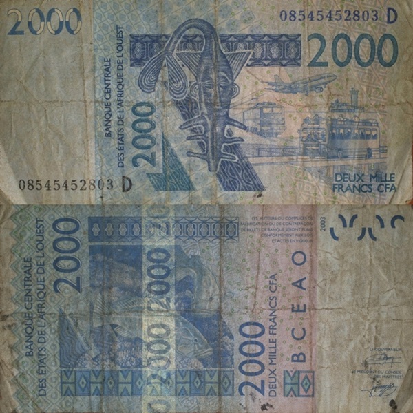 Mali (D) - Emisiunea 2003-2014 - 2000 Franci