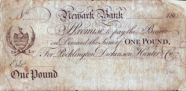 Newark Bank - Private Issue