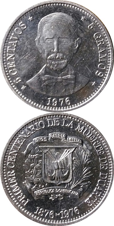 Republic - Commemorative 1976 (Juan Pablo Duarte)