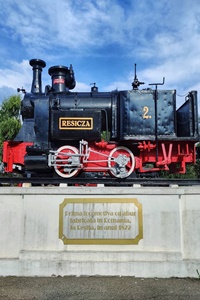 Steam locomotives museum in Reșița