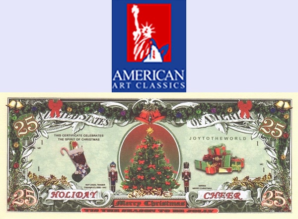 USA - American Art Classics, Inc. (AAC) - Seria Crăciun fericit