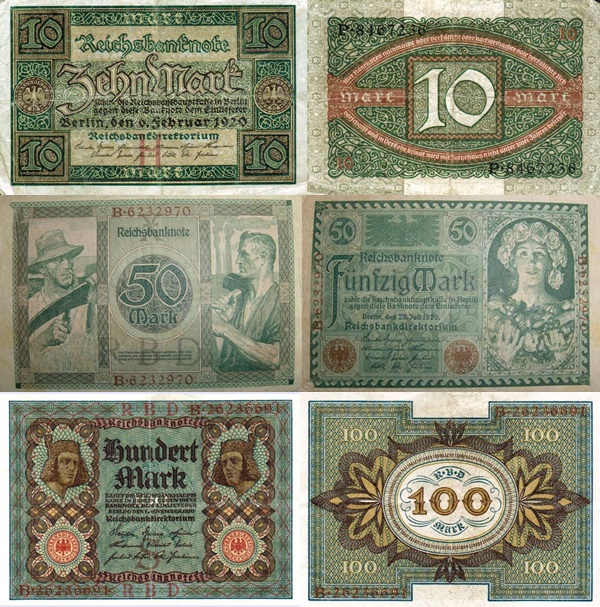 1920 Issue - Reichsbanknote (Republic Treasury Notes)