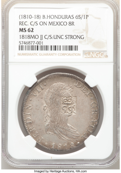 6 Shilling 1 Penny 1818 (1811-18)