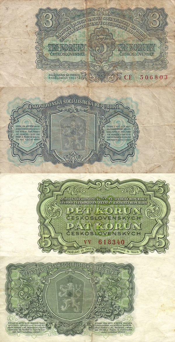 1961 Issue - Československá Socialistická Republika