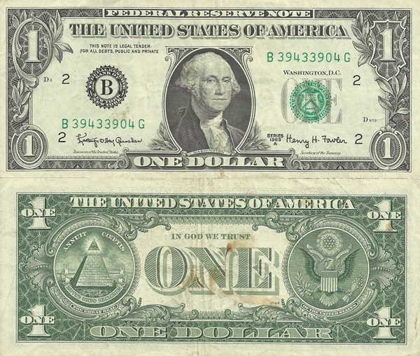 1963 Issue - 1 Dollar