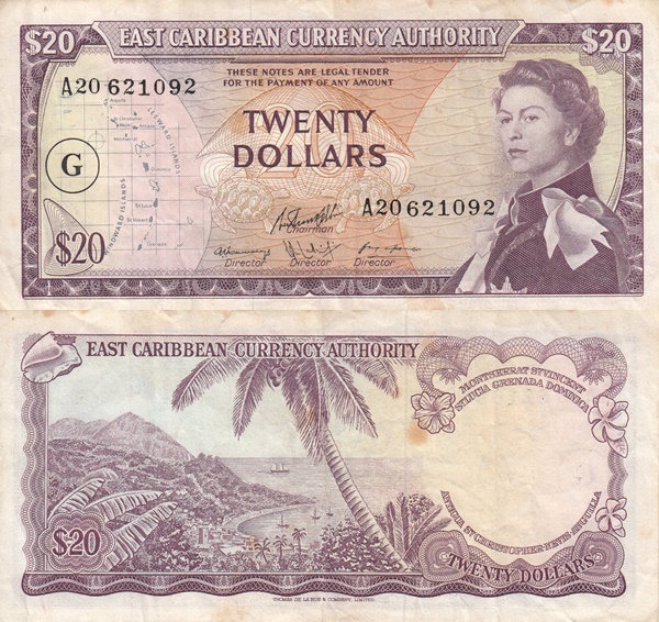 1965 ND Issue - 20 Dollars