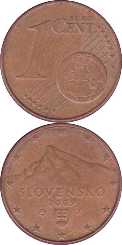 Euro (2009 - ) - 1 Euro Cent