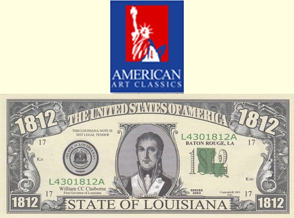 USA - American Art Classics, Inc. (AAC) - US States Money