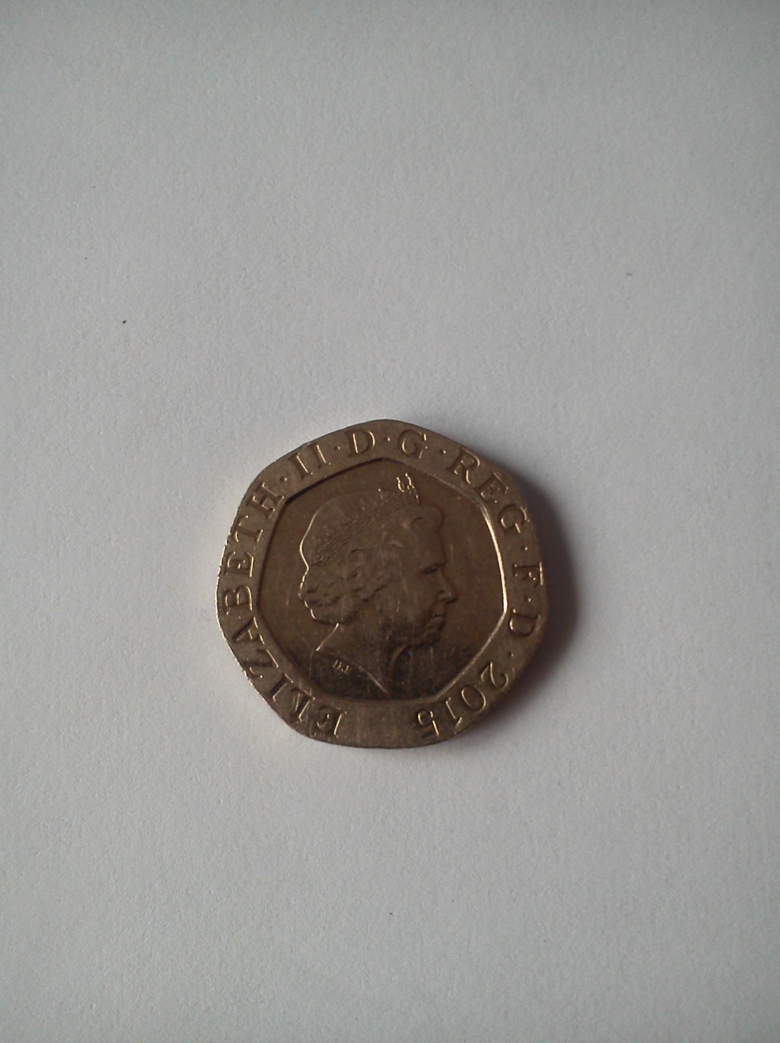 Regatul Unit 20 pence, 2015 ID 7860
