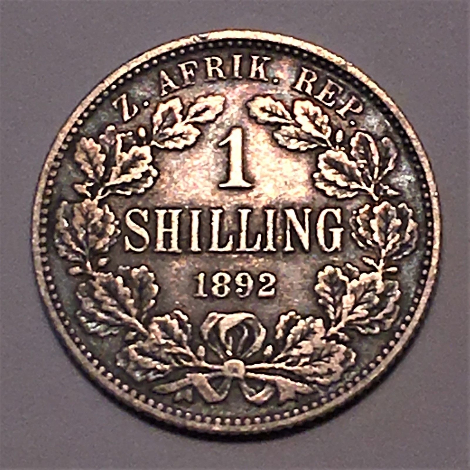 1892 South Africa 1 Shilling Coin ID 8022 1892-south-africa-1-shilling-coin-id-8022